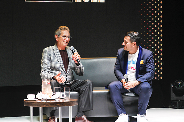 Dario Gómez, durante la conferencia de los Latino Music 